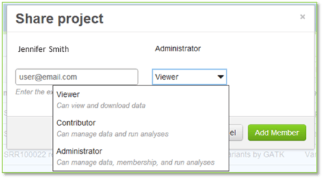 share genomic data