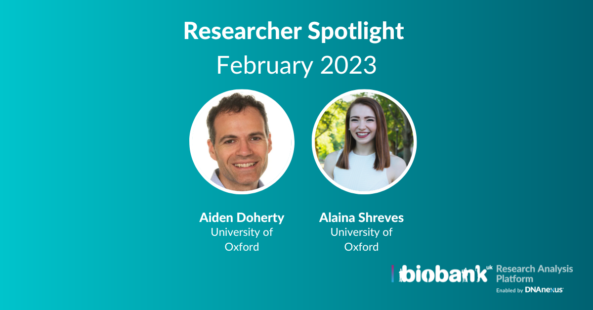 February 2023 UK Biobank RAP Researcher Spotlight