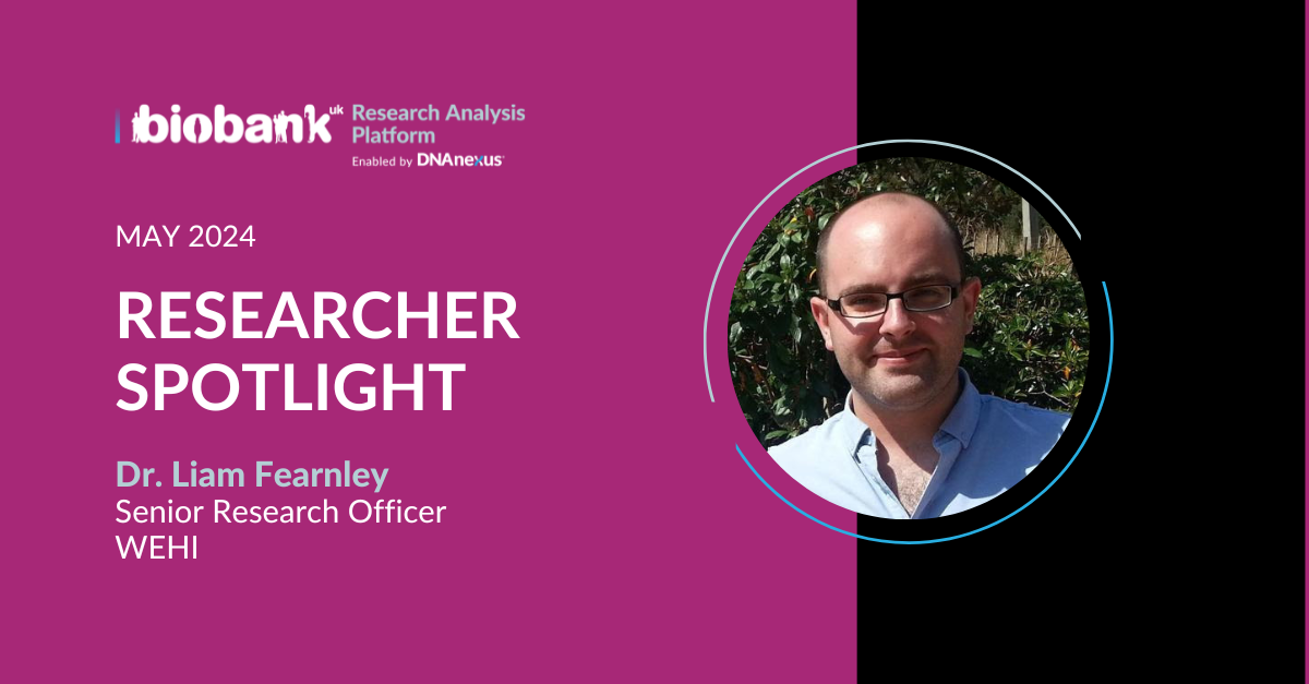 May 2024 Researcher Spotlight: Dr. Liam Fearnley